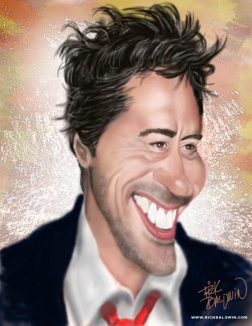 رابرت داونی جونیور robert downey jr-عکس کاریکاتور بازیگران