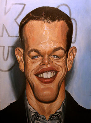 عکس های matt damon مت دیمون-کاریکاتور
