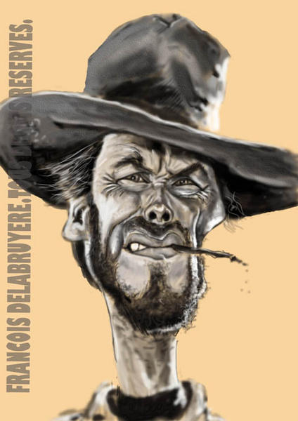 عکس های clint eastwood کلینت ایستوود-کاریکاتور
