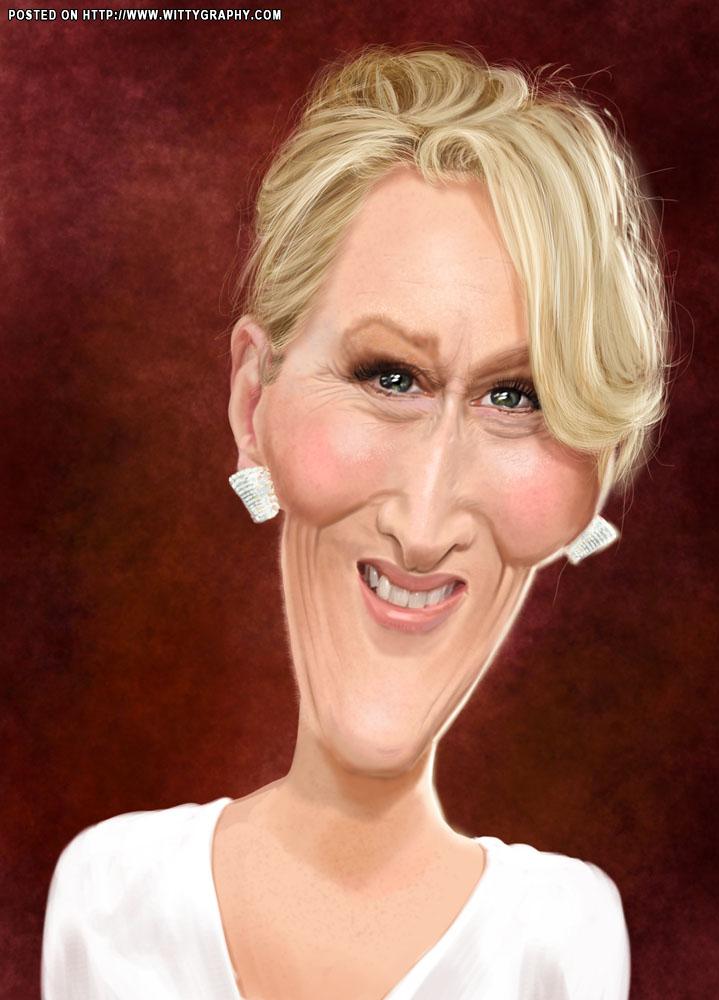 عکس های مریل استریپ meryl streep-کاریکاتور