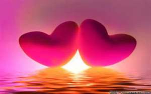 عکس عاشقانه از غروب آفتاب