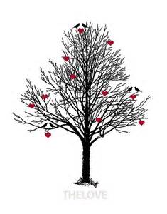 عکس عاشقانه درخت