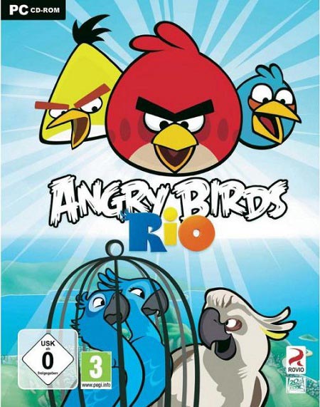  بازی موبایل اندروید :پرندگان خشمگین ریوRovio Angry Birds Rio  