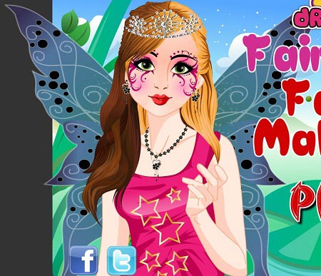 دانلود بازی دخترانه آرایشگری آنلاین fairy spa facial makeover