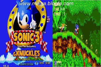 دانلود بازی سگا سونیک 3 Sonic 3 and Knuckles برای کامپیوتر