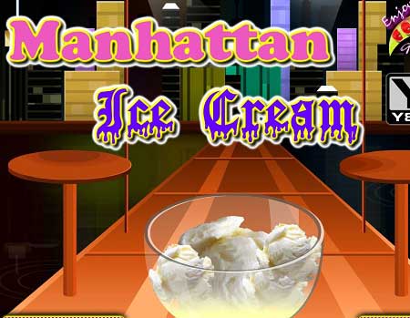 دانلود بازی دخترانه  آنلاین درست کردن بستی در منهتن Manhattan Ice Cream