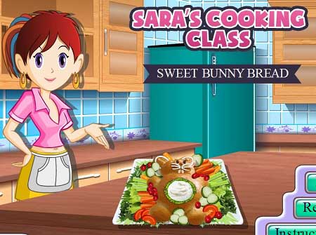  دانلود بازی کلاس آشپزی سارا نون شیرمال sweet bunny bread آنلاین