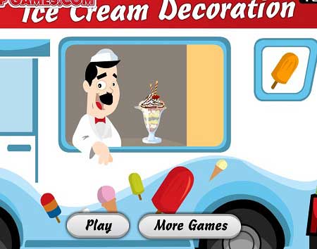 دانلود بازی تزیین بستنی Ice Cream Decoratoin آنلاین