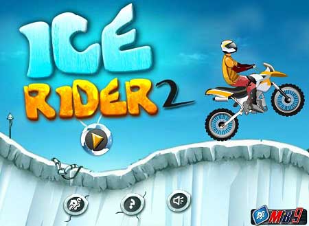 دانلود بازی جذاب و با مزه موتور سواری روی یخ Ice Rider 2