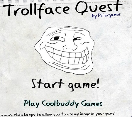 بازی ترول فکری جدید Trollface Quest