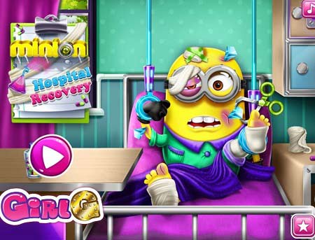 Ø¨Ø§Ø²ÛŒ Ù…Ø±Ø§Ù‚Ø¨Øª Ø§Ø² Ù…ÛŒÙ†ÛŒÙˆÙ† - minion hospital recovery 