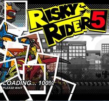 بازی موتور سواری پر مخاطره risky rider 5