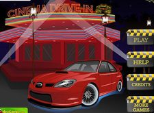 بازی مرحله ای پارک ماشین در سینما cinema drive in parking