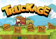 بازی مرحله ای رانندگی با کامیون truckage