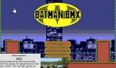بازی آنلاین کودکان دوچرخه سواری بتمن batman bmx با دانلود