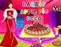 دانلود بازی تزیین پای سیب باربی barbie apple pie deco